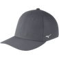 Mizuno Stretch Fitted Team Hat - Charcoal - Dark Gray / LXL