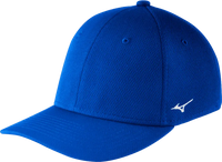 Mizuno Stretch Fitted Team Hat - Royal - Royal / LXL