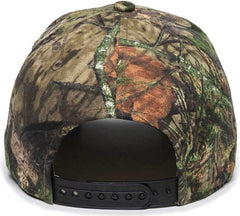 OC Sports MOFS03C Mossey Oak Canvas Camo Cap - Mossy Oak Break-Up Country | HIT a Double