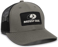 OC Sports MOFS47A Mossey Oak Garment Washed Cotton Twill Cap - Olive Black | HIT a Double