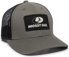 OC Sports MOFS47A Mossey Oak Garment Washed Cotton Twill Cap - Olive Black | HIT a Double