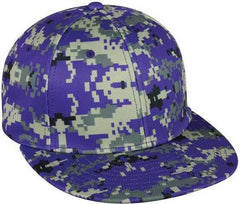 OC Sports MWS1025D Proflex ProTech Mesh Camo Q3 Cap - Purple | HIT a Double
