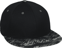 OC Sports MWS1425S ProTech Mesh Flexfit Ball Cap - Black Storm | HIT a Double
