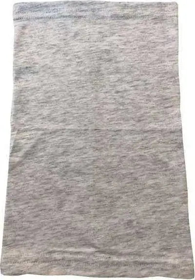 Next Level MG107 Youth General Use Neck Gaiter Pkg 12 - Heather White - White / One Size Fits Most