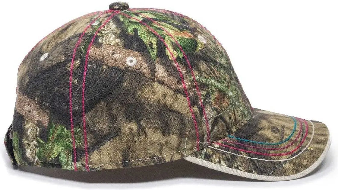 OC Sports 101LDS Adjustable Ladies Fit Cap - Mossy Oak Break-Up Country - Mossy Oak Break-Up Country / 6 7/8’’ - 7 1/2’’