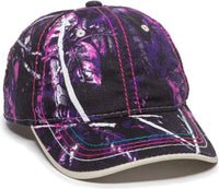 OC Sports 101LDS Adjustable Ladies Fit Cap - Muddy Girl - Muddy Girl / 6 7/8’’ - 7 1/2’’