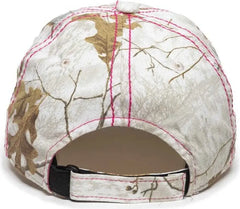 OC Sports 101LDS Adjustable Ladies Fit Cap - Realtree Xtra Snow - Realtree Xtra Snow / 6 7/8’’ - 7 1/2’’
