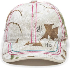 OC Sports 101LDS Adjustable Ladies Fit Cap - Realtree Xtra Snow - Realtree Xtra Snow / 6 7/8’’ - 7 1/2’’