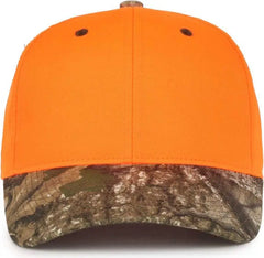 OC Sports 202IS Adjustable Cap that is Easily Visible - Blaze Realtree APX - Blaze Realtree / OSFM