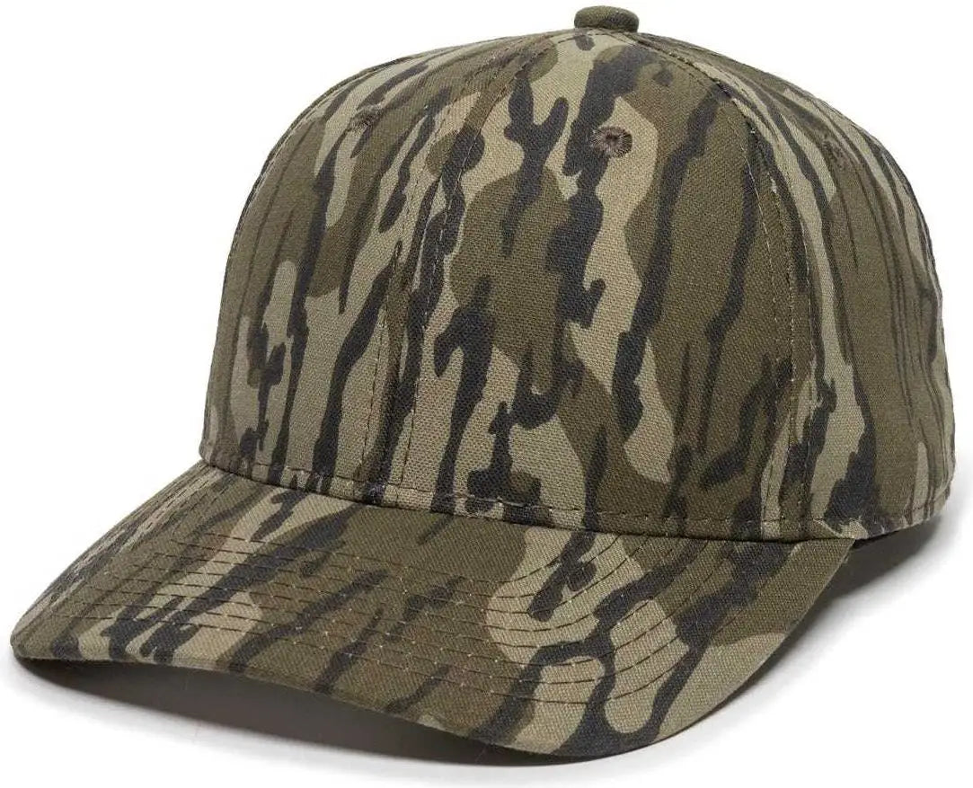 OC Sports 301IS Adjustable Cap - Original Mossy Oak Bottomland - Mossy Oak / 6 7/8’’ - 7 1/2’’