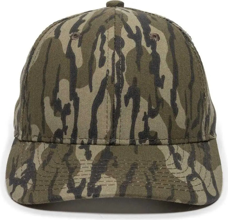 OC Sports 301IS Adjustable Cap - Original Mossy Oak Bottomland - Mossy Oak / 6 7/8’’ - 7 1/2’’