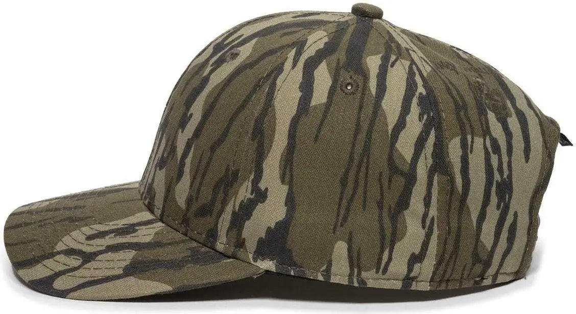 OC Sports 301IS Adjustable Cap - Original Mossy Oak Bottomland - Mossy Oak / 6 7/8’’ - 7 1/2’’