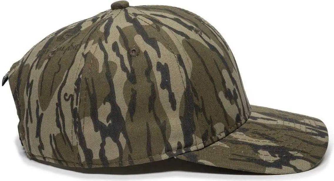 OC Sports 301IS Adjustable Cap - Original Mossy Oak Bottomland - Mossy Oak / 6 7/8’’ - 7 1/2’’