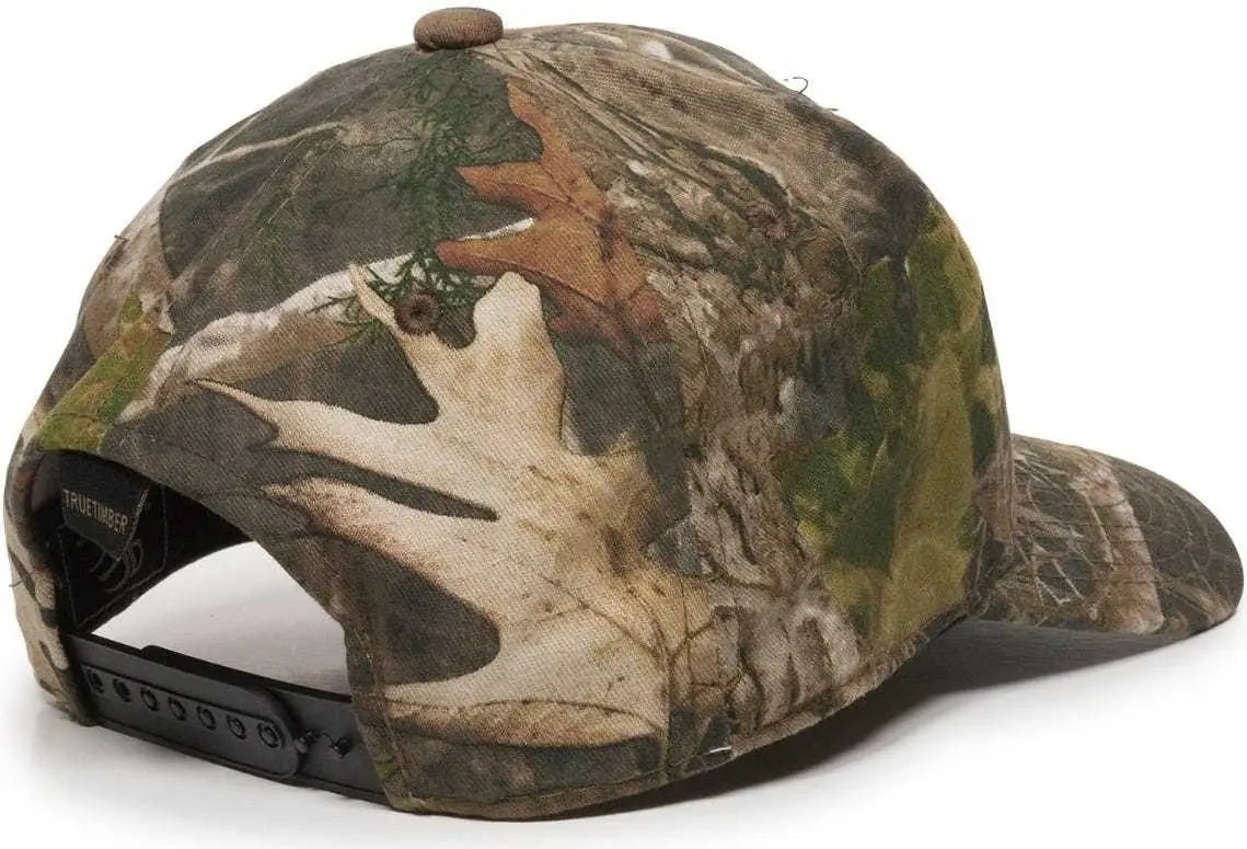 OC Sports 301IS Adjustable Cap - TrueTimber Kanati - TrueTimber / 6 7/8’’ - 7 1/2’’