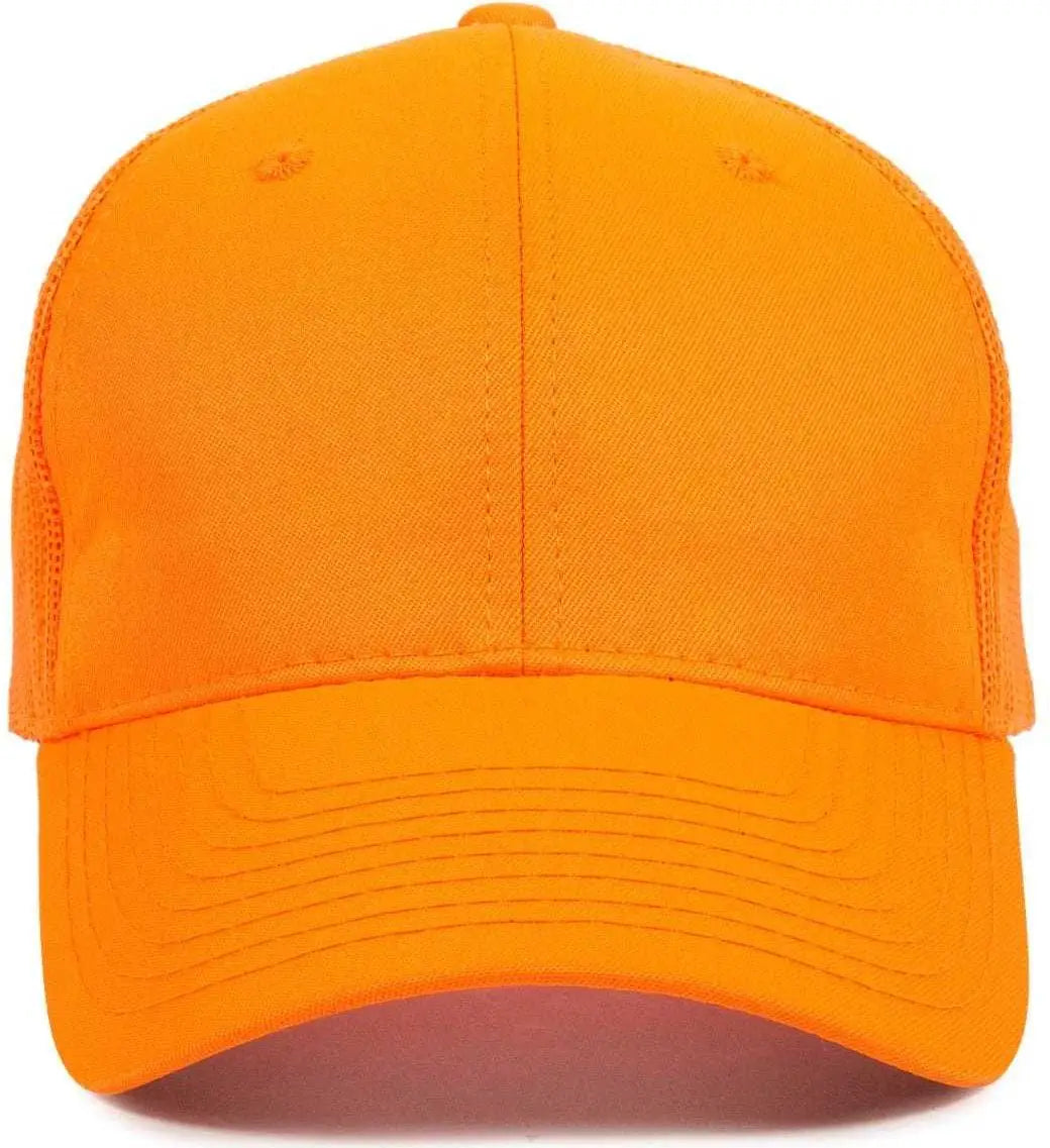 OC Sports 315M Camo Mesh Back Cap - Blaze - Blaze / 6 7/8’’ - 7 1/2’’