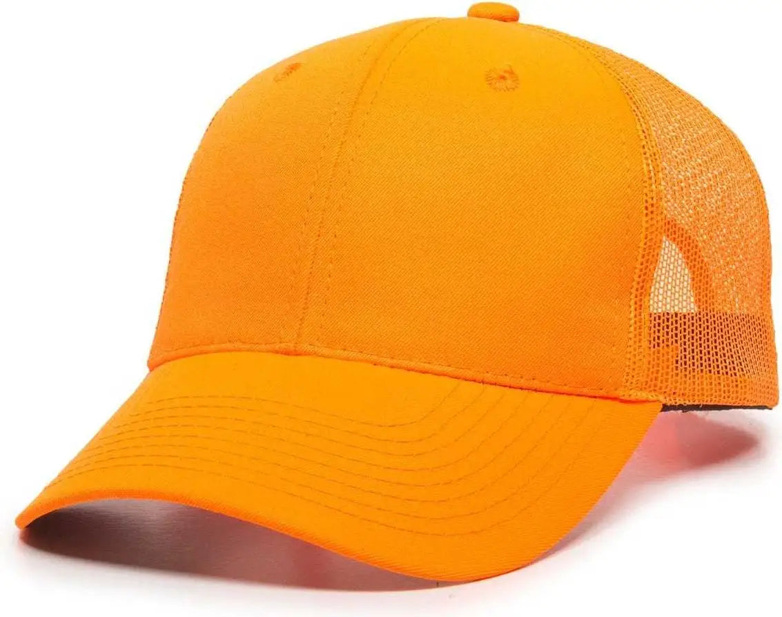 OC Sports 315M Camo Mesh Back Cap - Blaze - Blaze / 6 7/8’’ - 7 1/2’’