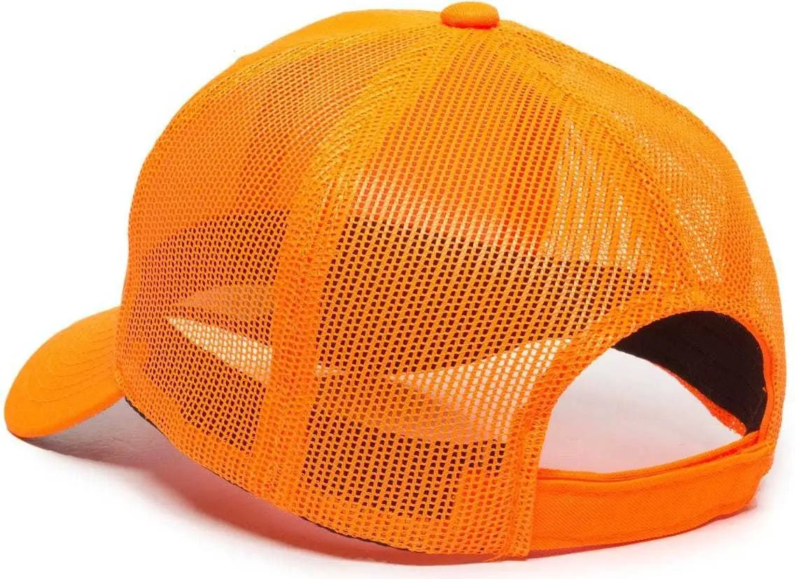OC Sports 315M Camo Mesh Back Cap - Blaze - Blaze / 6 7/8’’ - 7 1/2’’