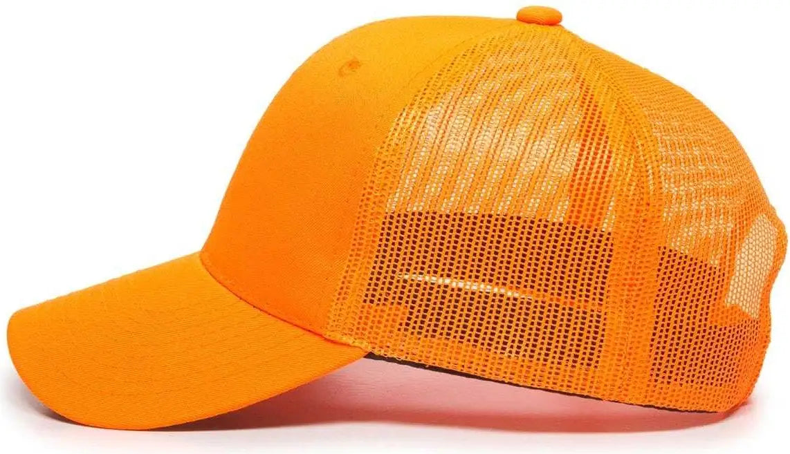 OC Sports 315M Camo Mesh Back Cap - Blaze - Blaze / 6 7/8’’ - 7 1/2’’