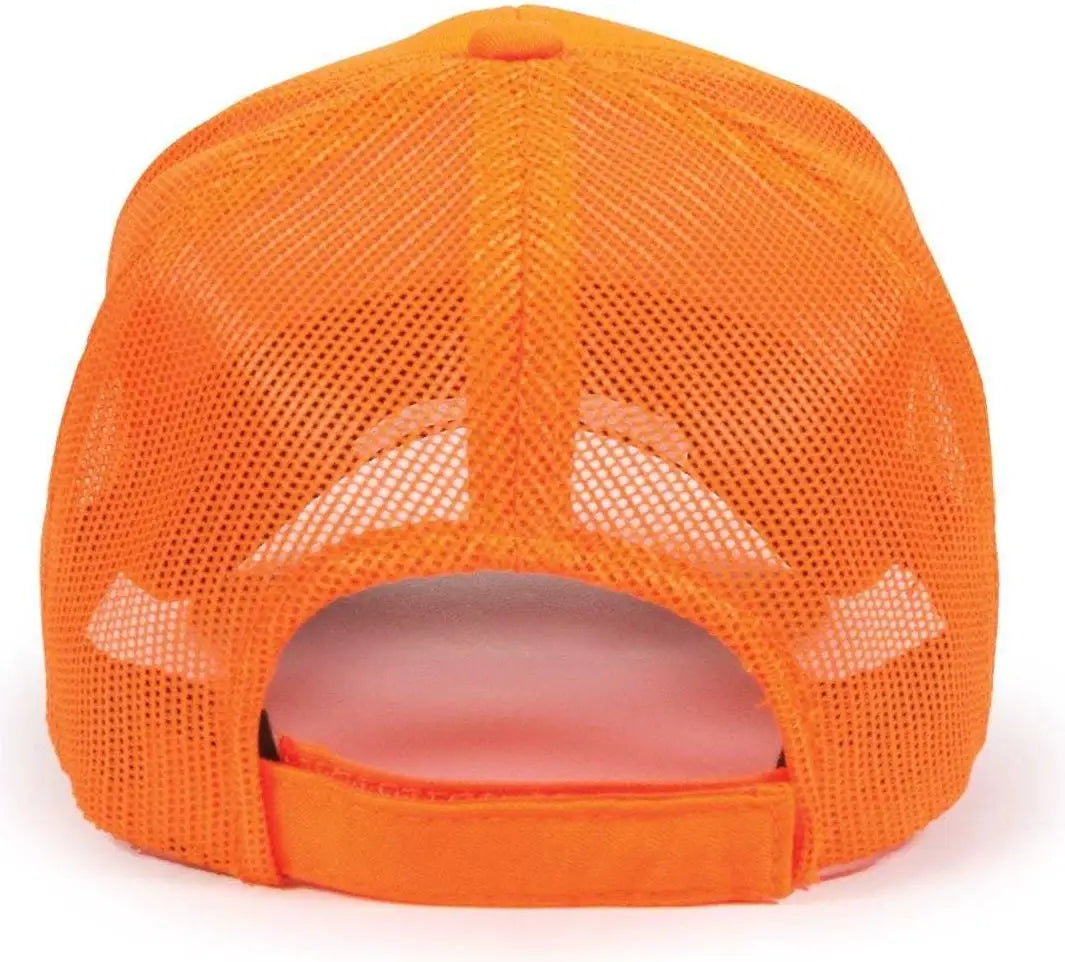 OC Sports 315M Camo Mesh Back Cap - Blaze - Blaze / 6 7/8’’ - 7 1/2’’