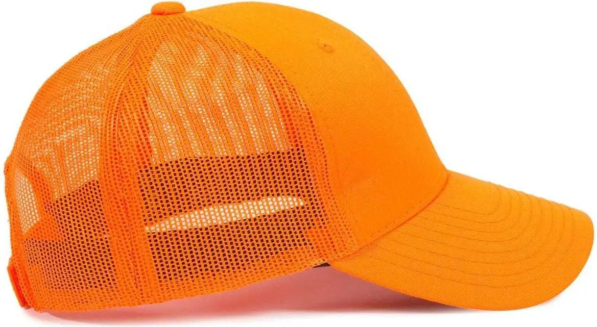 OC Sports 315M Camo Mesh Back Cap - Blaze - Blaze / 6 7/8’’ - 7 1/2’’