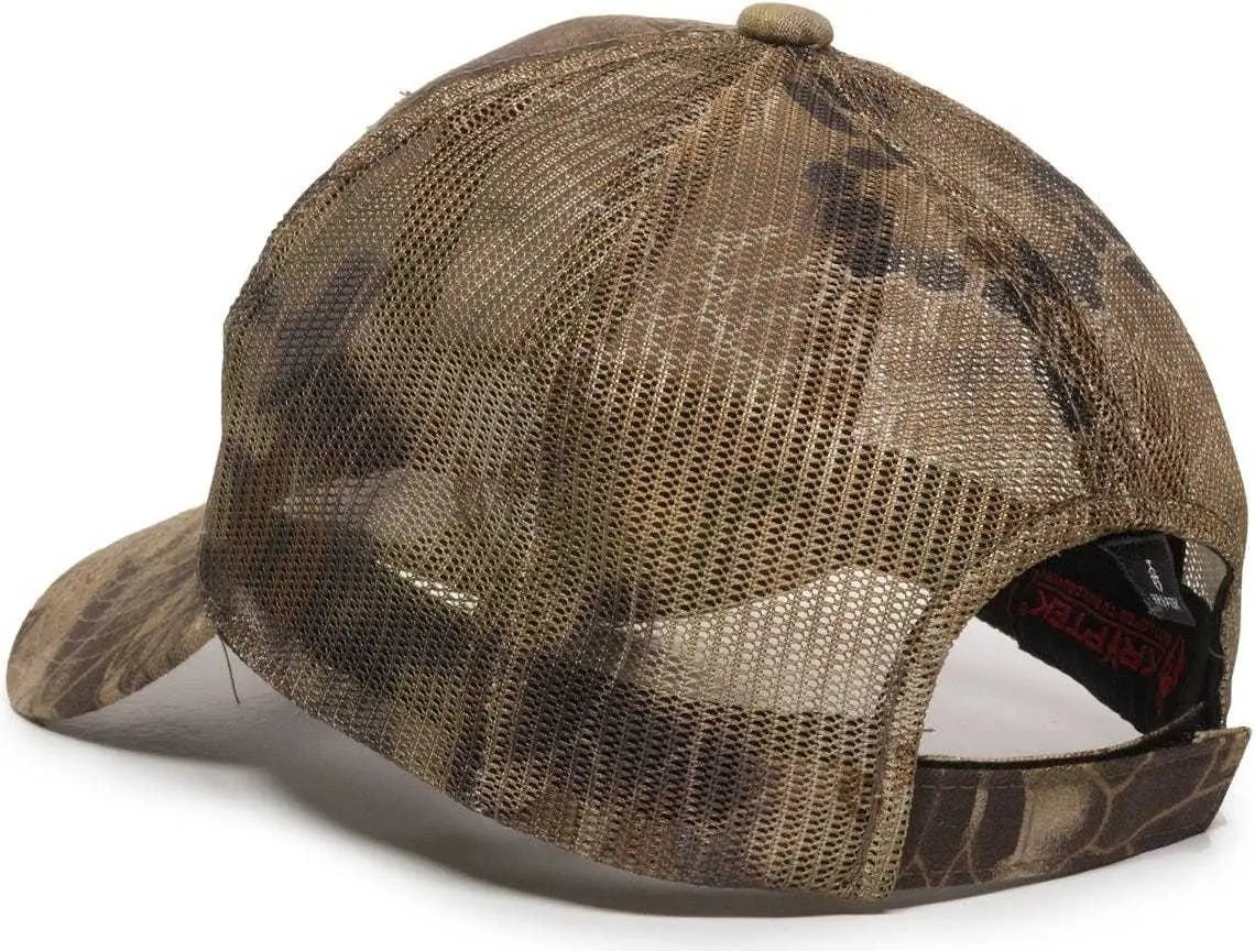 OC Sports 315M Camo Mesh Back Cap - Kryptek Highlander - Kryptek Highlander / 6 7/8’’ - 7 1/2’’