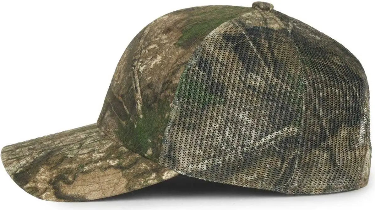 OC Sports 315M Camo Mesh Back Cap - Realtree APX - Realtree / 6 7/8’’ - 7 1/2’’