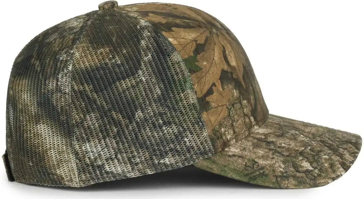 OC Sports 315M Camo Mesh Back Cap - Realtree APX - Realtree / 6 7/8’’ - 7 1/2’’