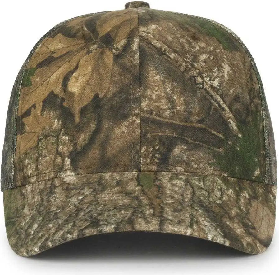OC Sports 315M Camo Mesh Back Cap - Realtree APX - Realtree / 6 7/8’’ - 7 1/2’’