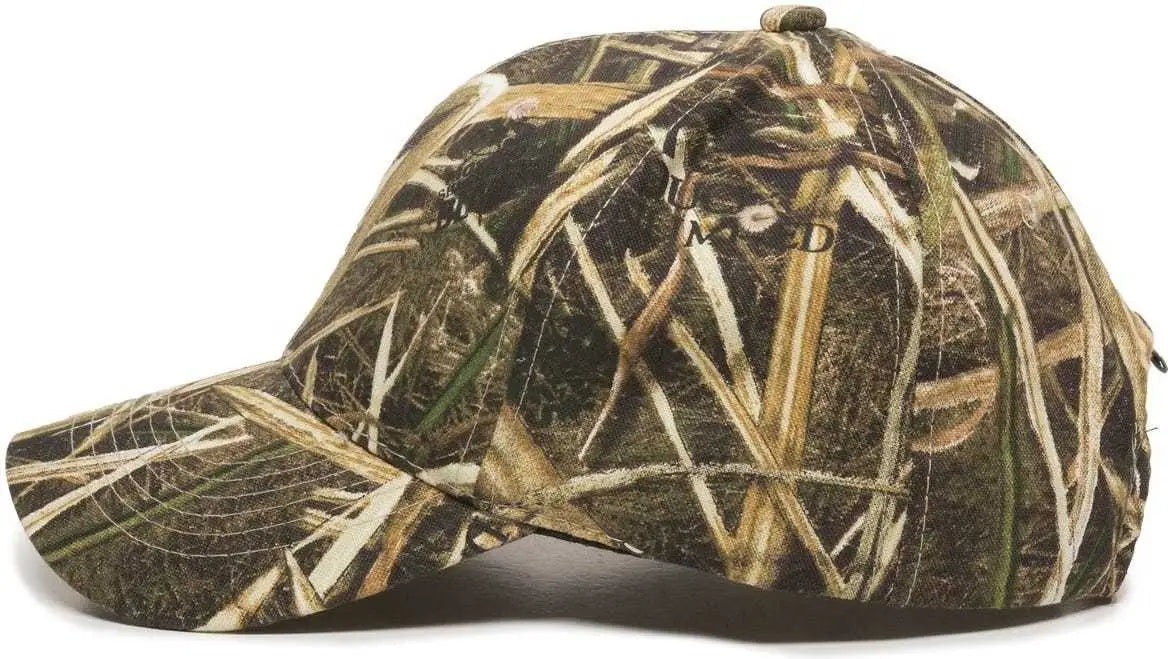 OC Sports 350 Adjustable Cap - Mossy Oak Shadow Grass Blades - Mossy Oak Shadow Grass Blades / 6 7/8’’ - 7 1/2’’