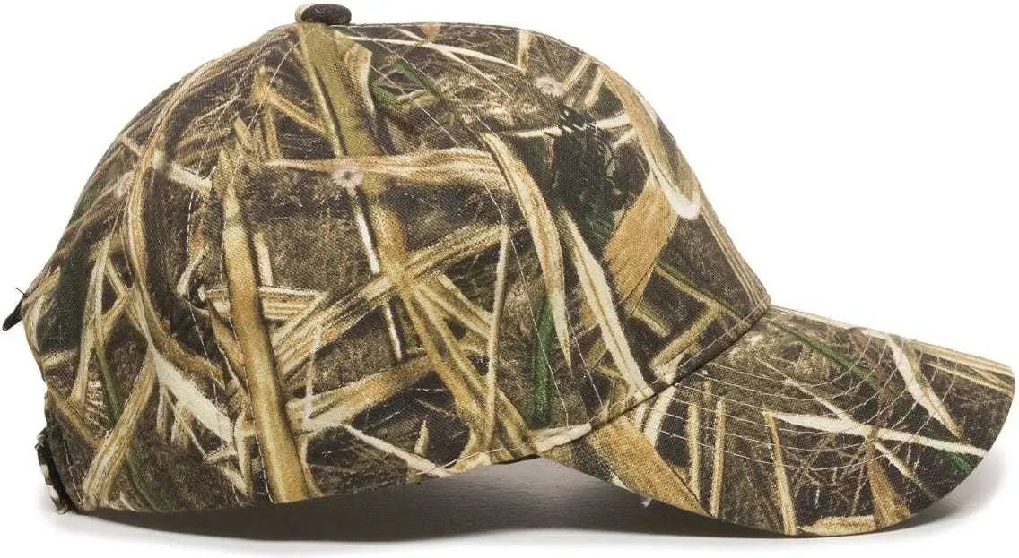 OC Sports 350 Adjustable Cap - Mossy Oak Shadow Grass Blades - Mossy Oak Shadow Grass Blades / 6 7/8’’ - 7 1/2’’