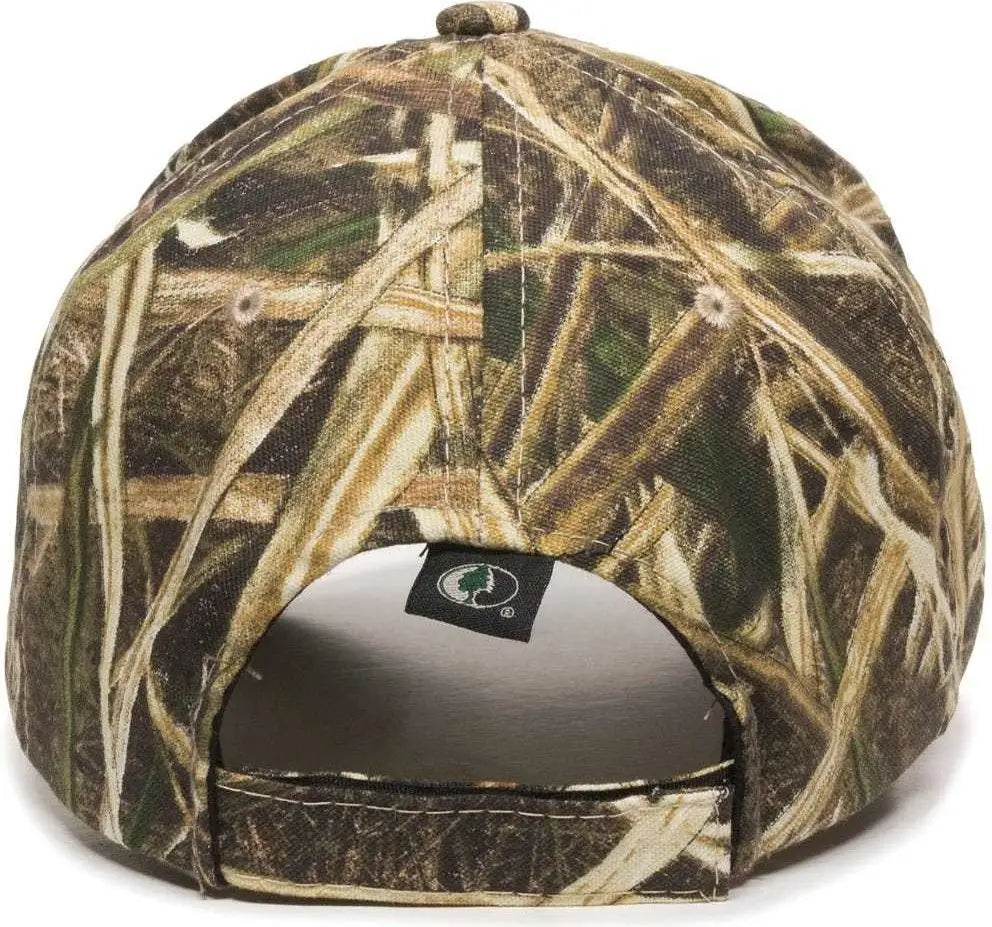 OC Sports 350 Adjustable Cap - Mossy Oak Shadow Grass Blades - Mossy Oak Shadow Grass Blades / 6 7/8’’ - 7 1/2’’