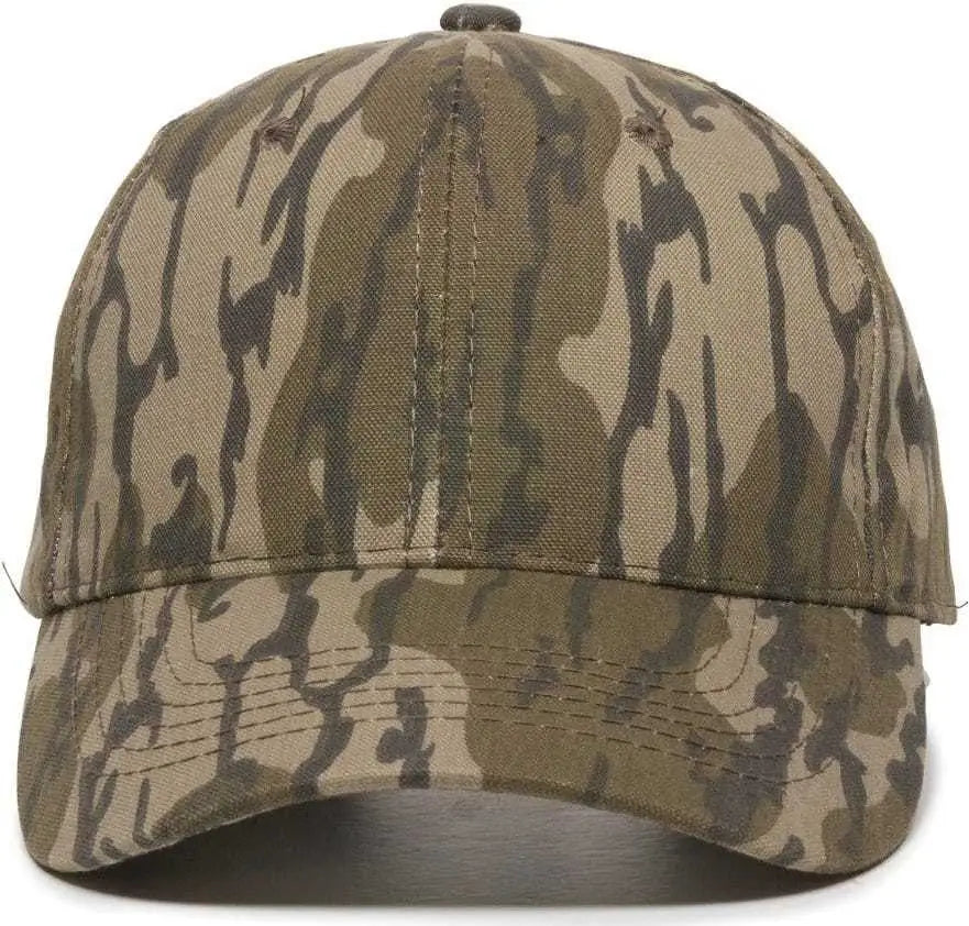 OC Sports 350 Adjustable Cap - Original Mossy Oak Bottomland - Original Mossy Oak Bottomland / 6 7/8’’ - 7 1/2’’
