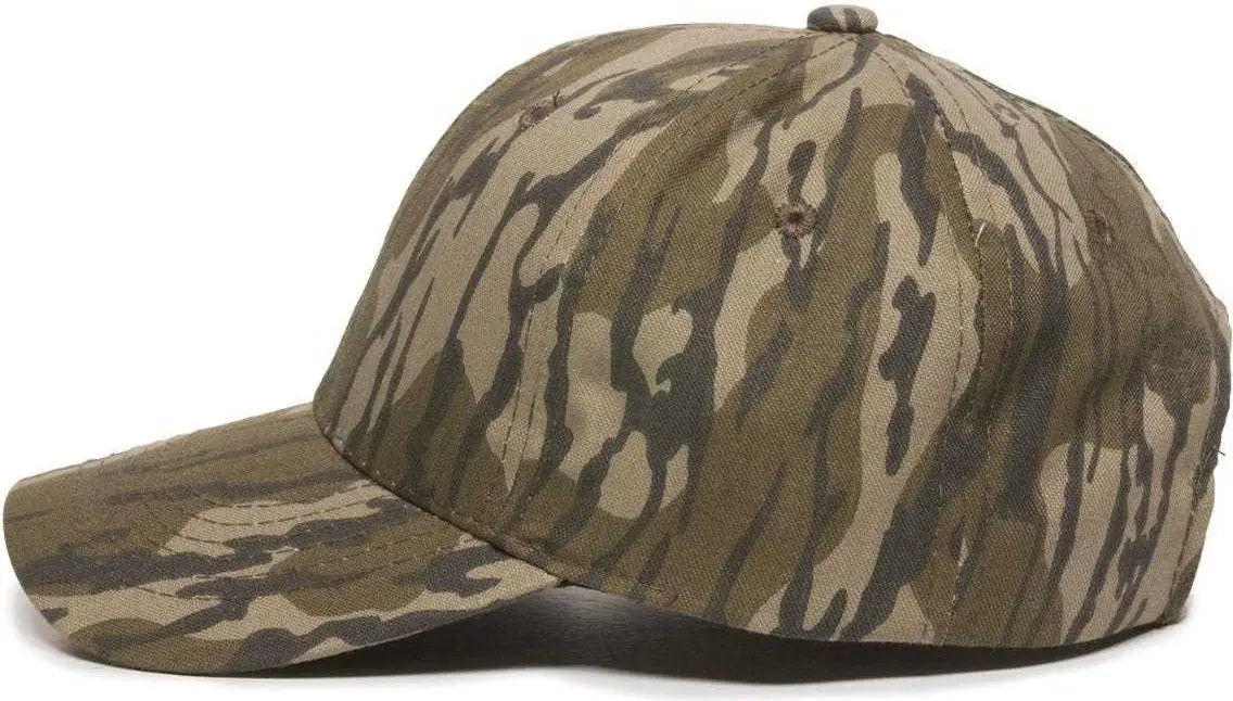 OC Sports 350 Adjustable Cap - Original Mossy Oak Bottomland - Original Mossy Oak Bottomland / 6 7/8’’ - 7 1/2’’