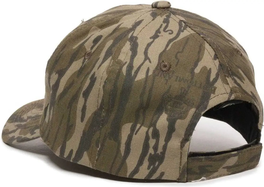 OC Sports 350 Adjustable Cap - Original Mossy Oak Bottomland - Original Mossy Oak Bottomland / 6 7/8’’ - 7 1/2’’