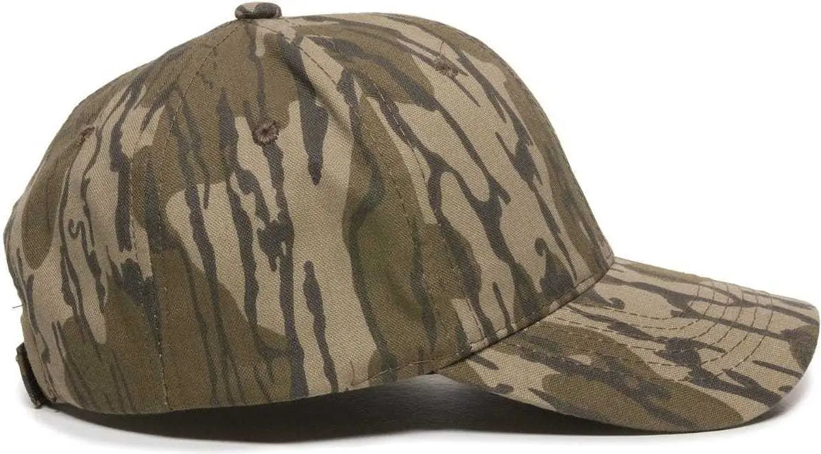 OC Sports 350 Adjustable Cap - Original Mossy Oak Bottomland - Original Mossy Oak Bottomland / 6 7/8’’ - 7 1/2’’