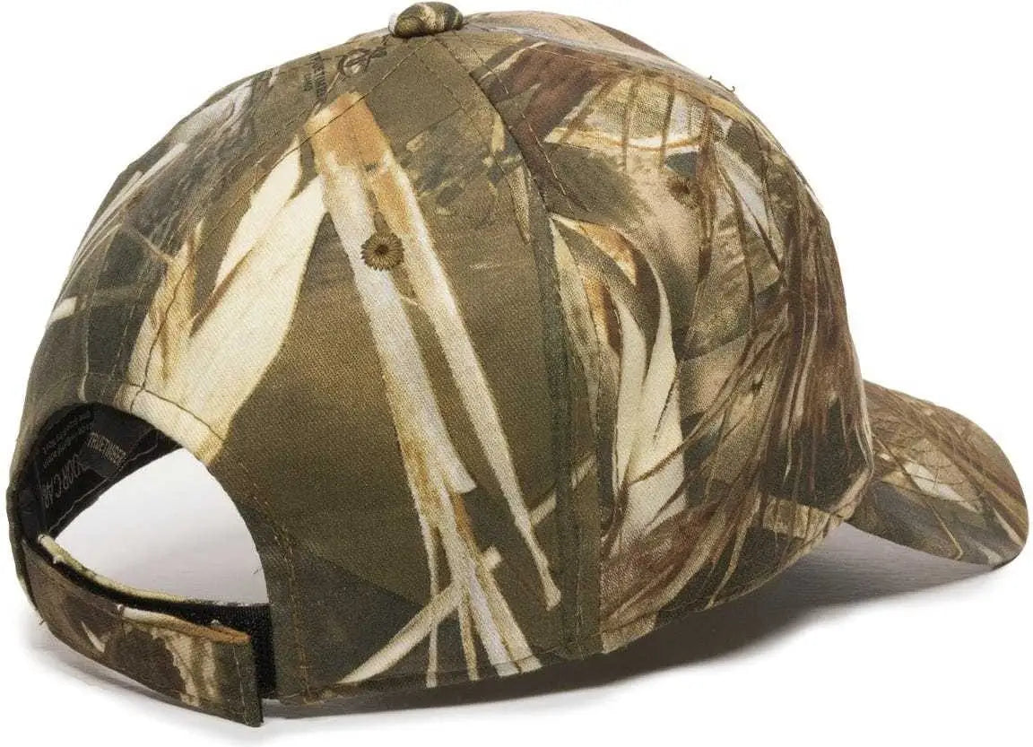 OC Sports 350 Adjustable Cap - TrueTimber DRT - TrueTimber DRT / 6 7/8’’ - 7 1/2’’
