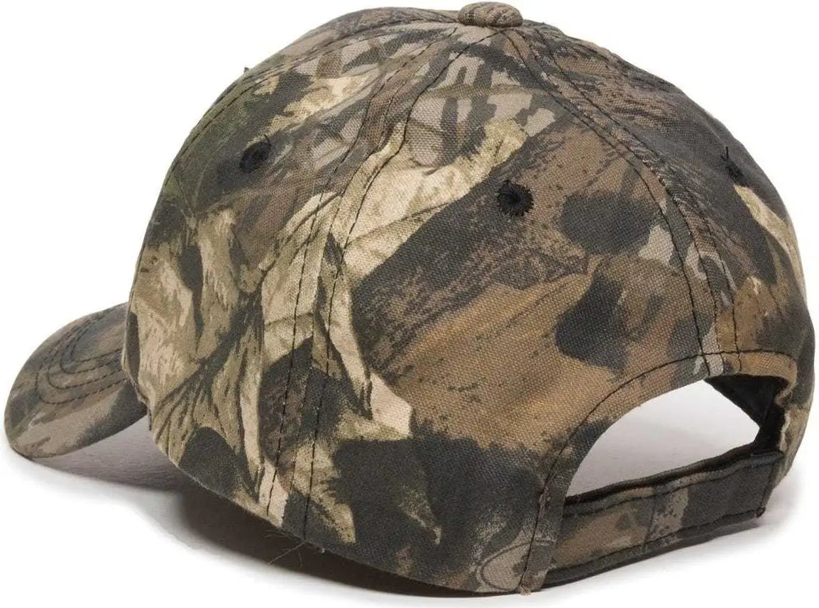 OC Sports 401PC Adjustable Cap - Original Mossy Oak Break Up - Original Mossy Oak Break Up / 6 7/8’’ - 7 1/2’’