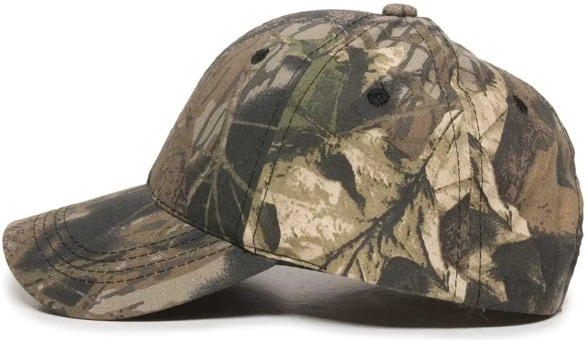 OC Sports 401PC Adjustable Cap - Original Mossy Oak Break Up - Original Mossy Oak Break Up / 6 7/8’’ - 7 1/2’’