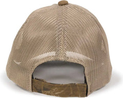 OC Sports 430PC Adjustable Mesh Back Cap - Advantage Classic Khaki - Realtree Khaki / 6 7/8’’ - 7 1/2’’