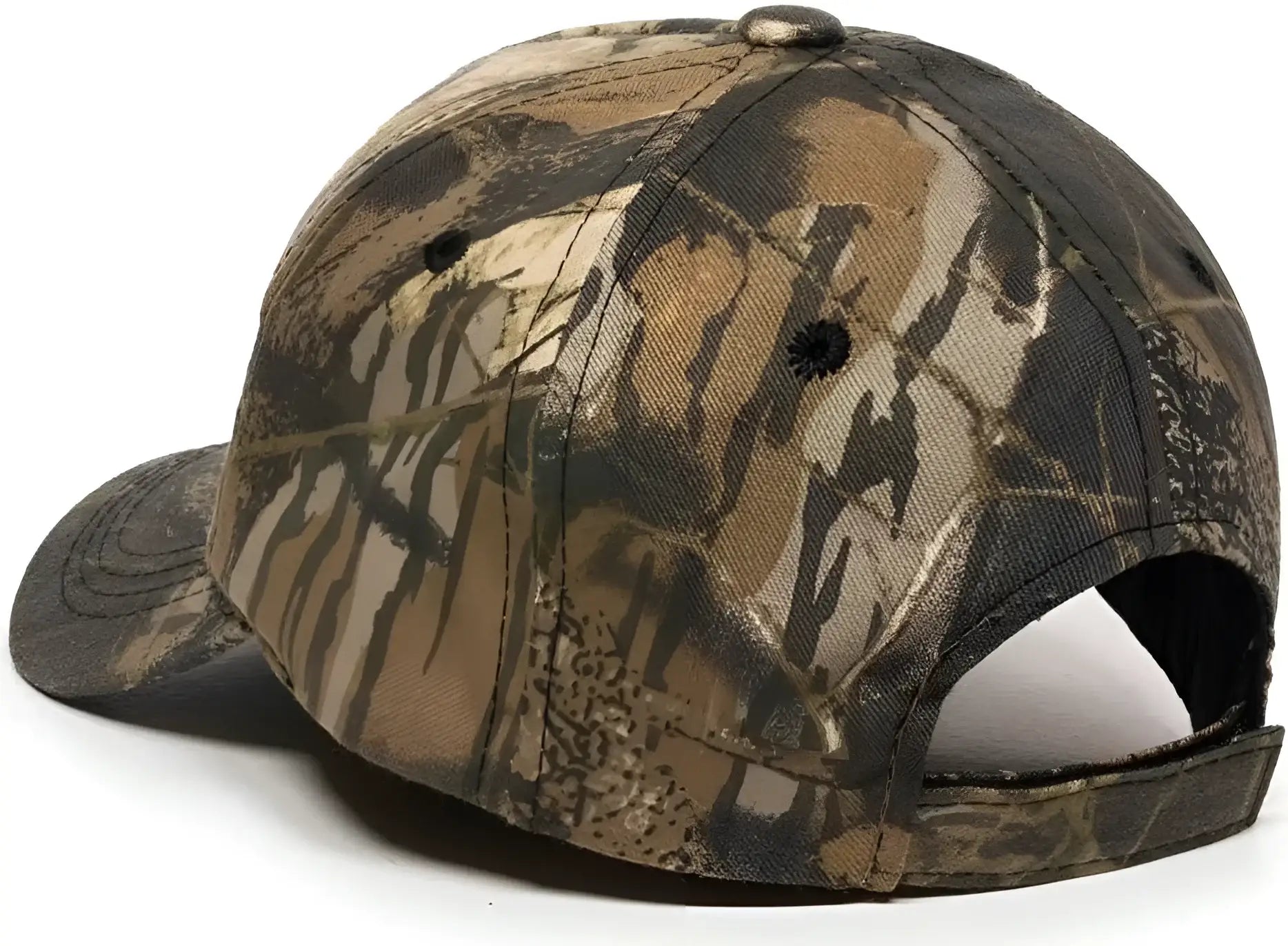 OC Sports 501PC Adjustable Cap - Original Mossy Oak Break Up - Original Mossy Oak Break Up / 6 7/8’’ - 7 1/2’’