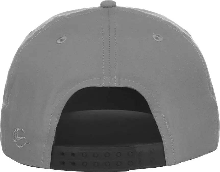 OC Sports OC 504 Packable Flat Visor With Cord Cap - Gray - Gray / 6 7/8’’ - 7 1/2’’