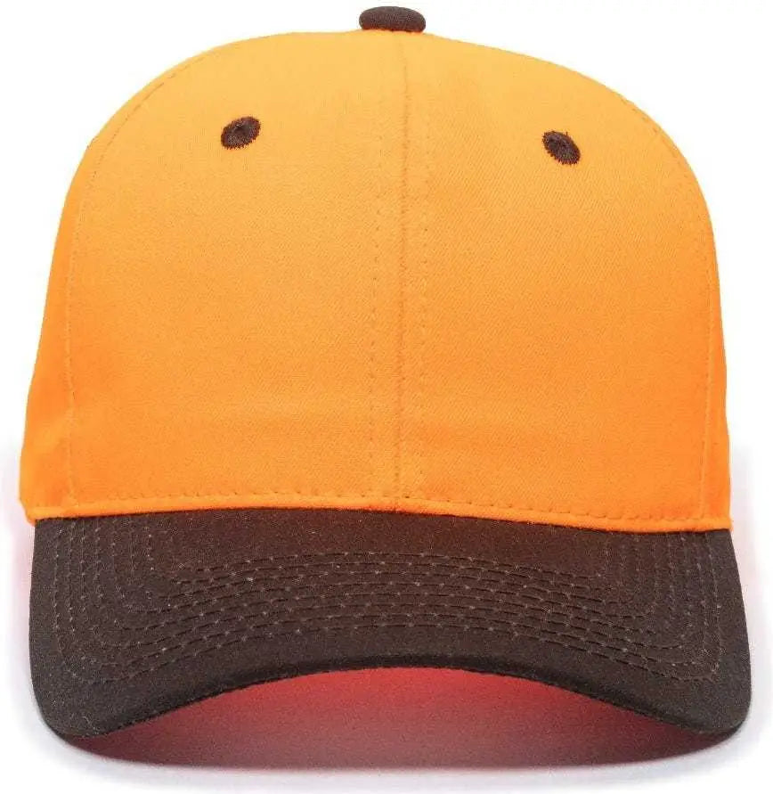 OC Sports 550IS Adjustable Cap that is Easily Visible - Blaze Dark Brown - Blaze Brown / 6 7/8’’ - 7 1/2’’