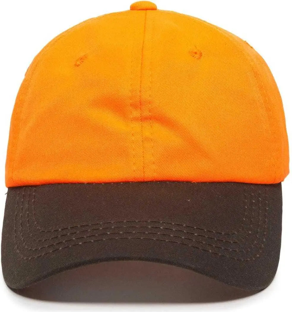 OC Sports 553IS Adjustable Cap that is Easily Visible - Blaze Dark Brown - Blaze Brown / 6 7/8’’ - 7 1/2’’
