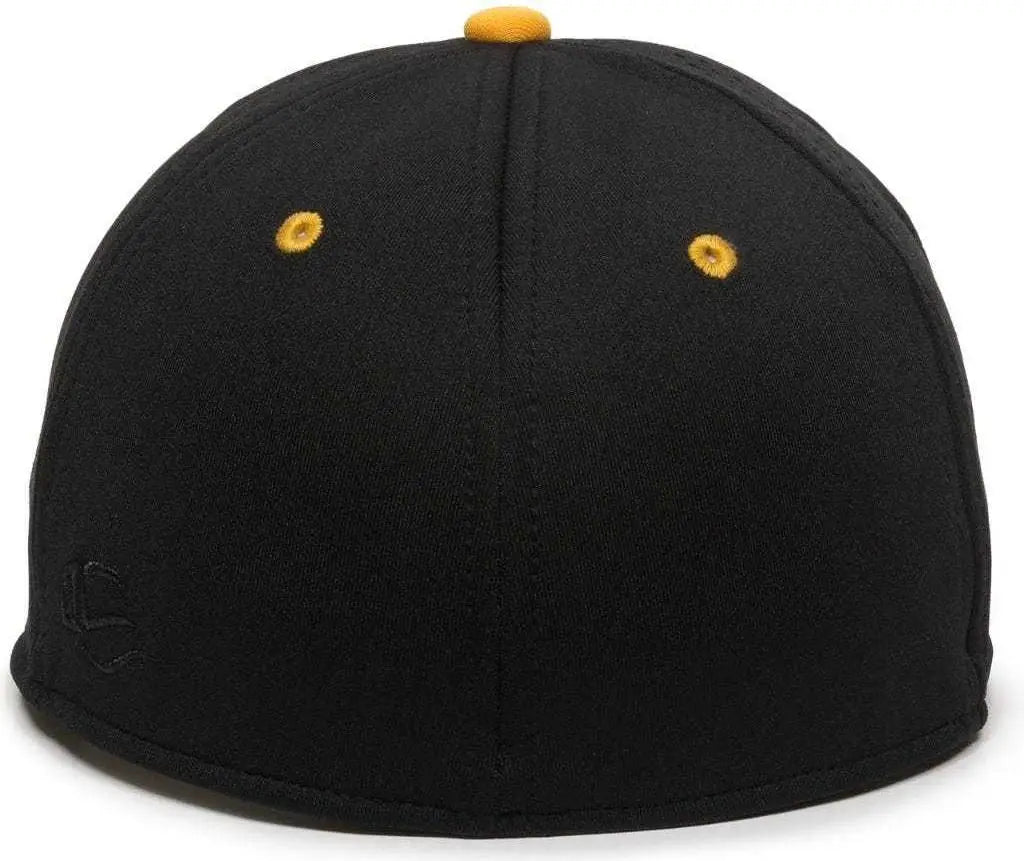 OC Sports AIR25 Flexible Fitting Cap - Black Gold