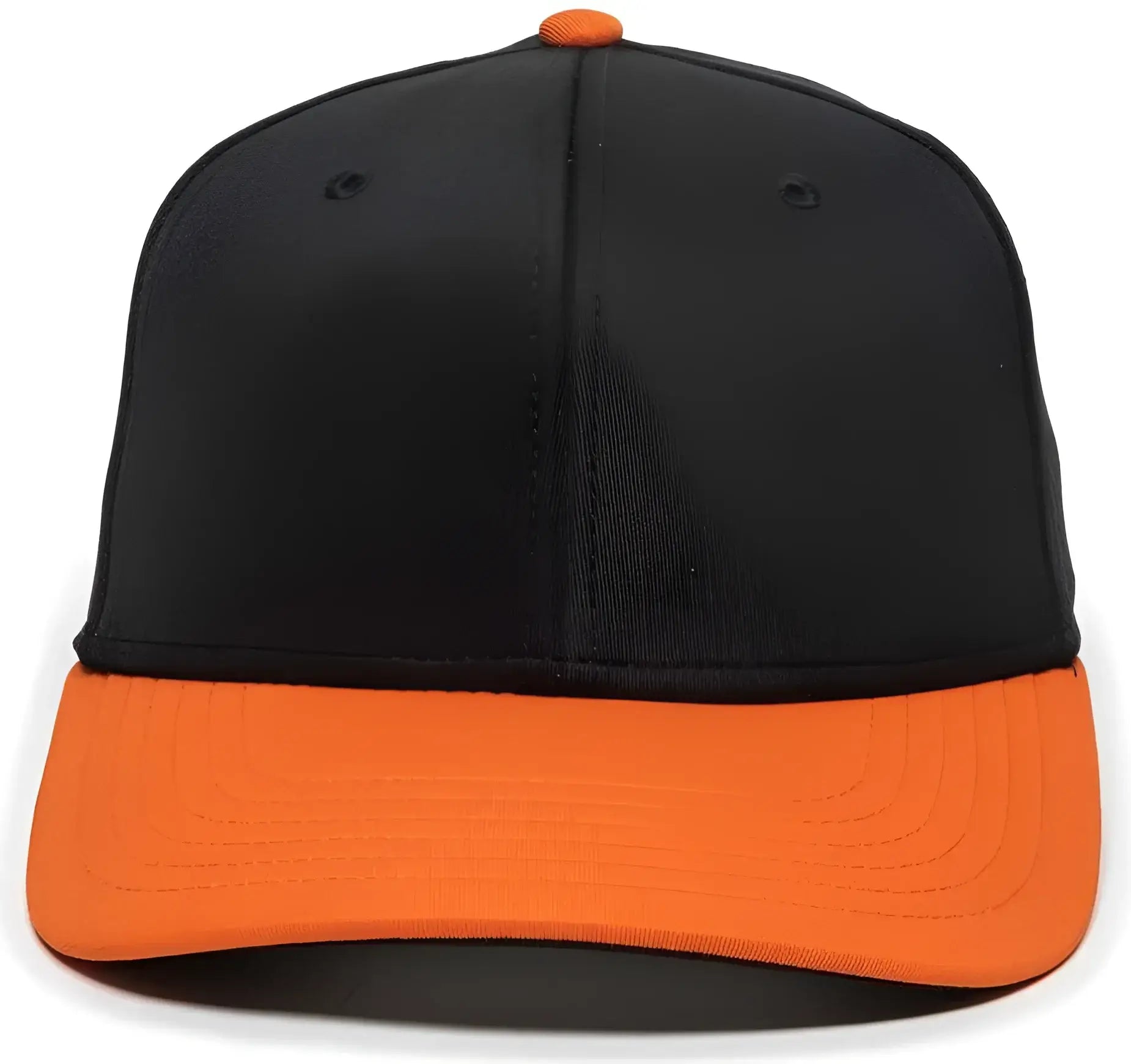 OC Sports AIR25 Flexible Fitting Cap - Black Orange
