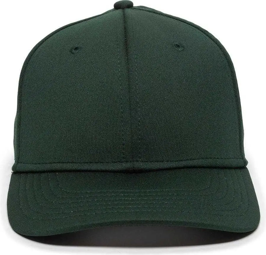 OC Sports AIR25 Flexible Fitting Cap - Dark Green
