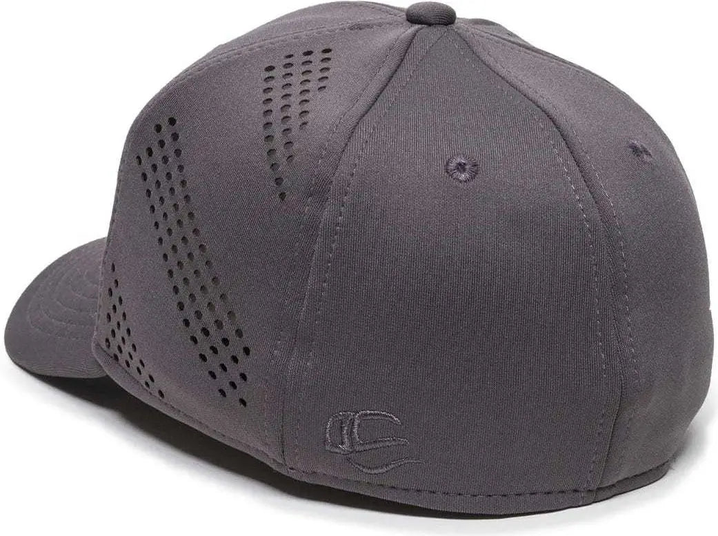 OC Sports AIR25 Flexible Fitting Cap - Graphite