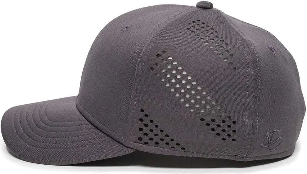 OC Sports AIR25 Flexible Fitting Cap - Graphite