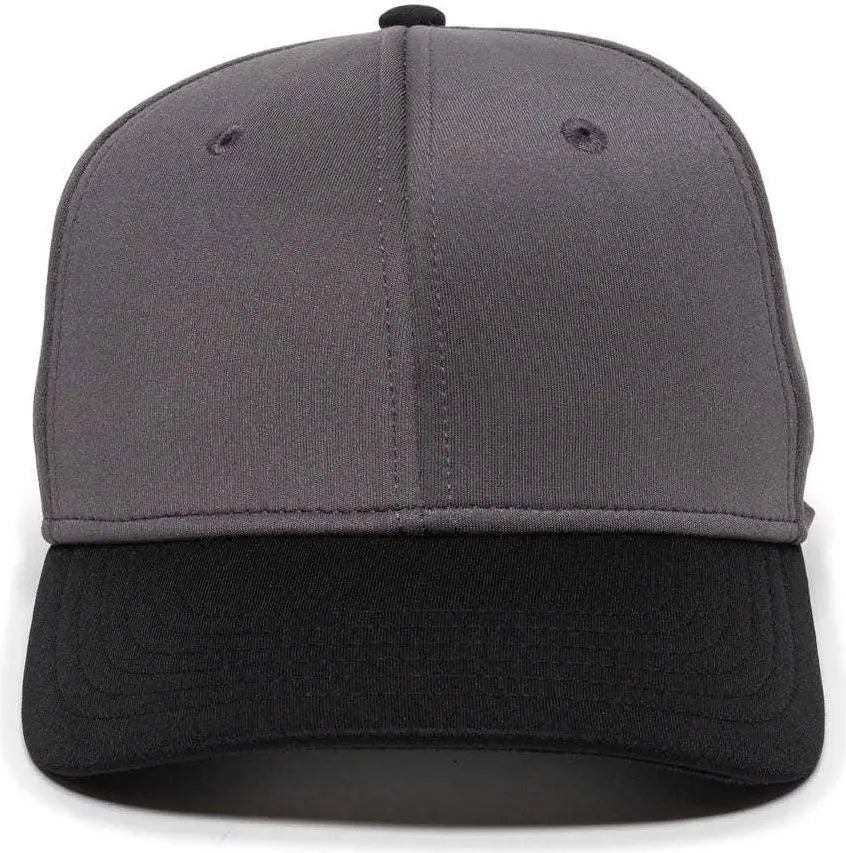 OC Sports AIR25 Flexible Fitting Cap - Graphite Black