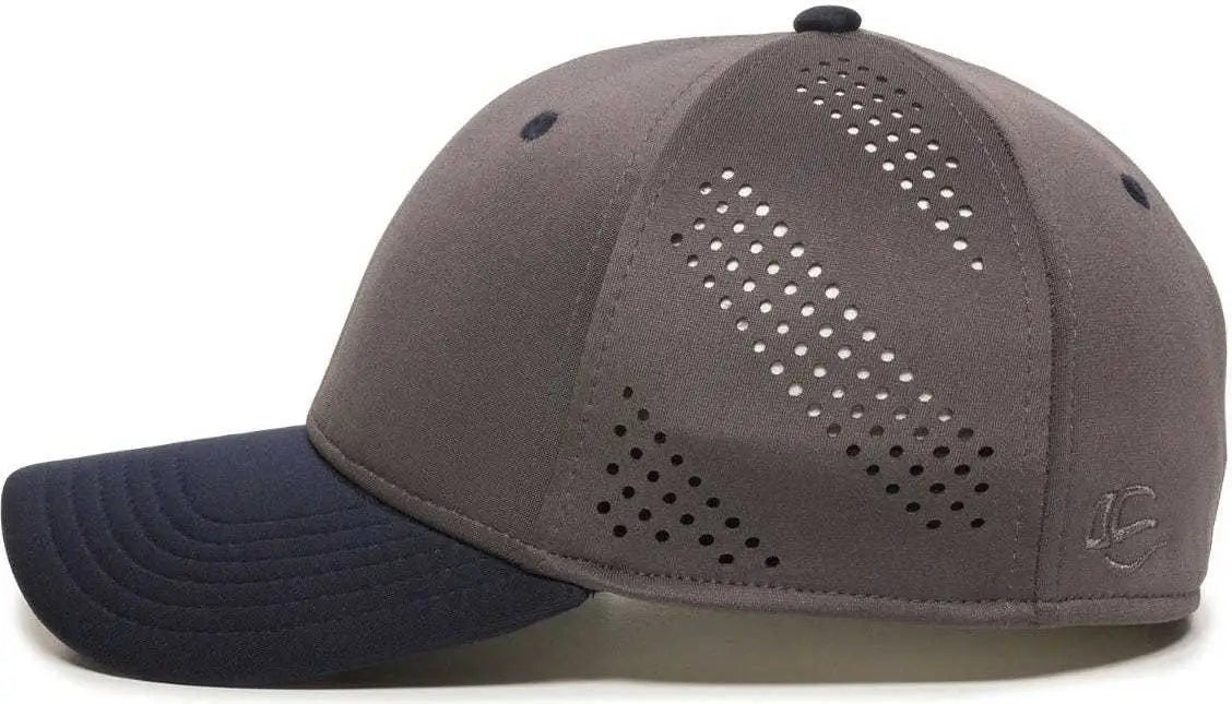 OC Sports AIR25 Flexible Fitting Cap - Graphite Navy